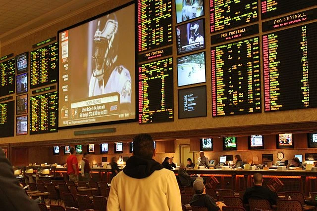 sportsbook odds wall